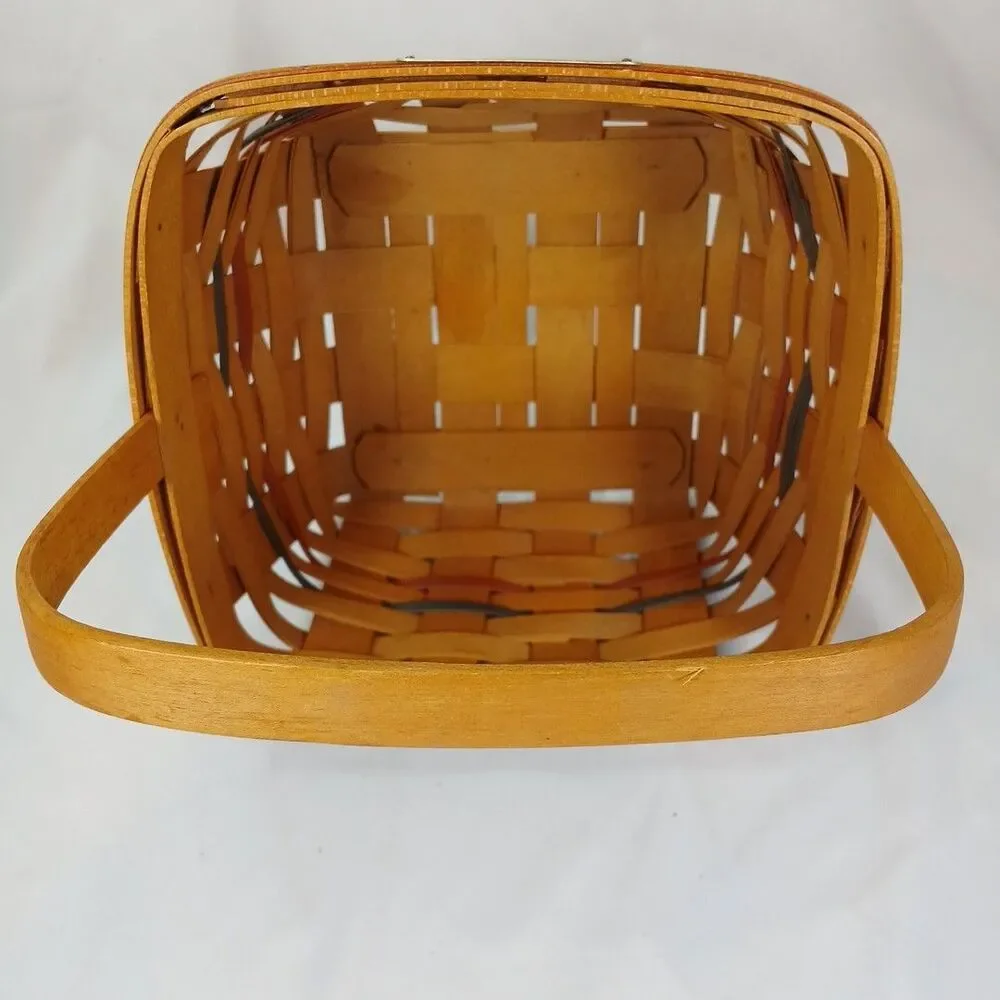 Longaberger 1996 Bee Basket Light The Fire Within Event Plaque Red Trim USA
